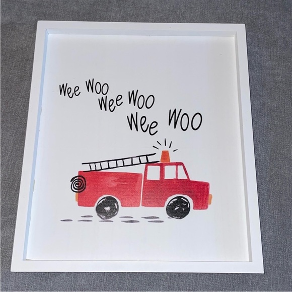 Hobby Lobby Firetruck Wall Art - Picture 1 of 4